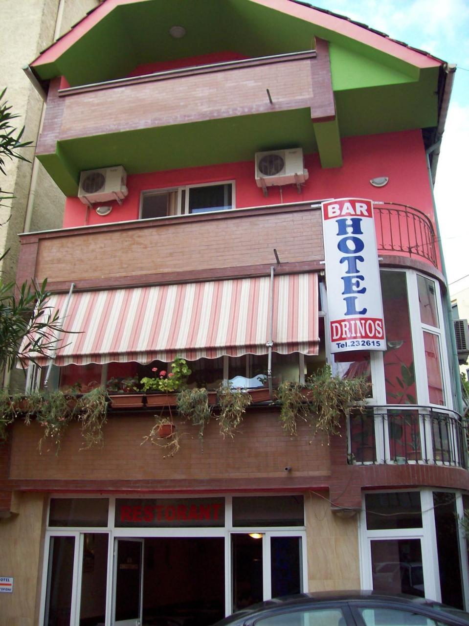 Hotel Drinos Tirana Exteriör bild